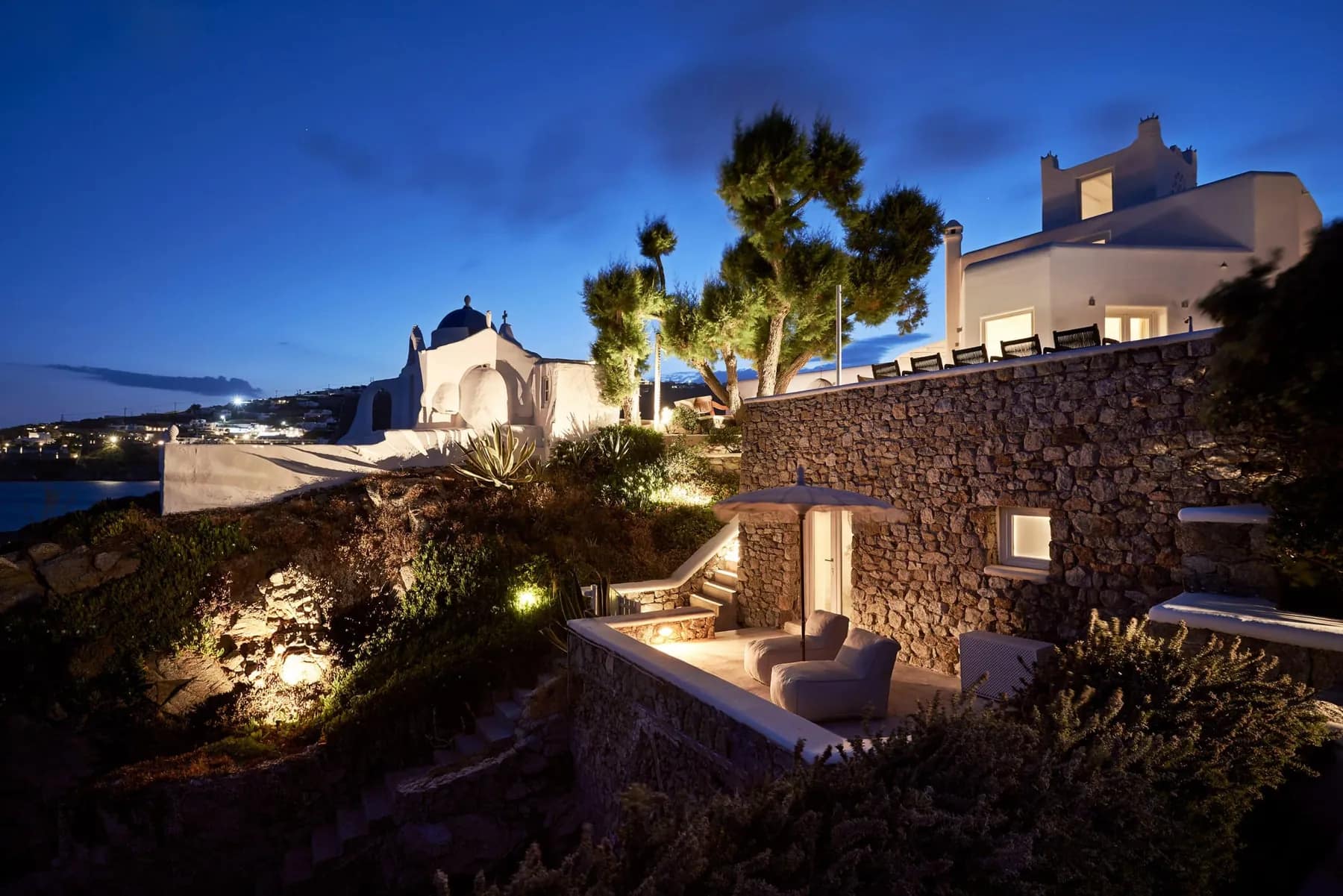 Santa Katerina Villa at Santa Katerina Mykonos, Platis Gialos, Mykonos